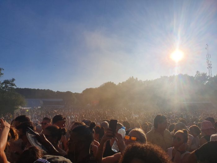 O sol no Festival  Awakenings 2019